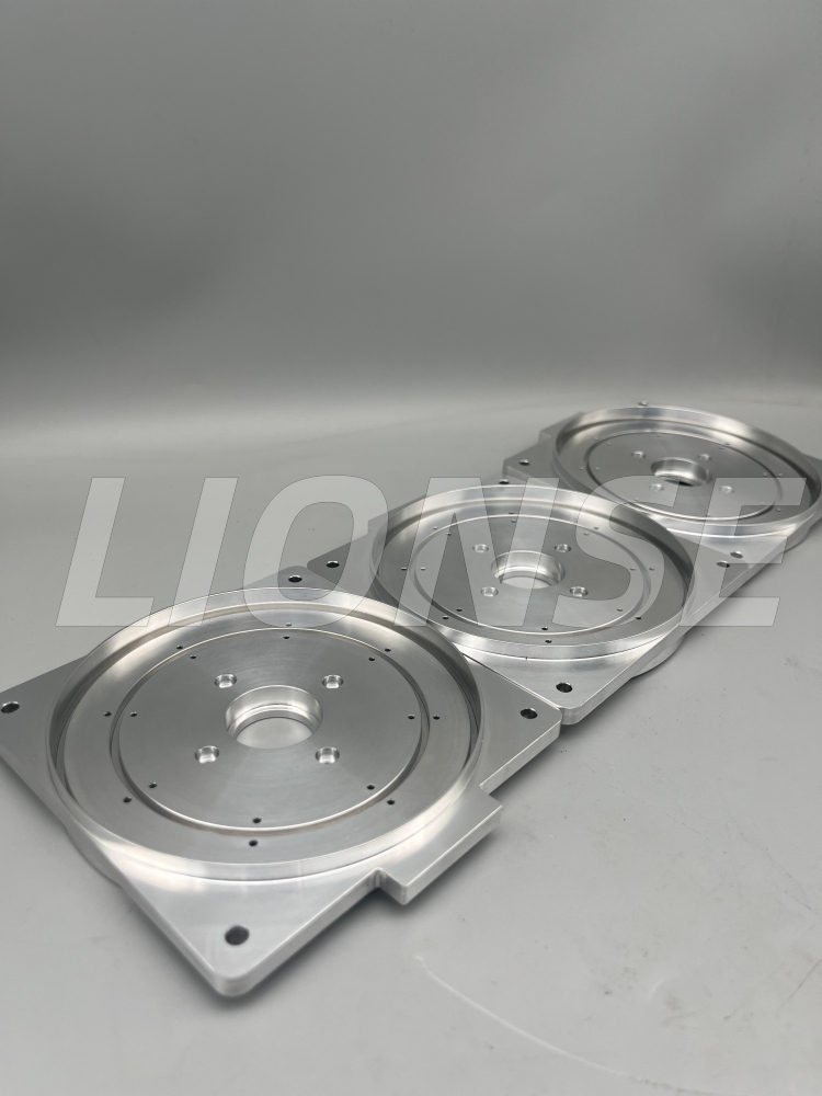 Piastra di fissaggio guida luce in alluminio 6061