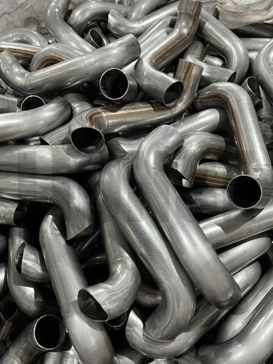 Pipe del gomito di scarico di scarico di scarico automobilistico precisione